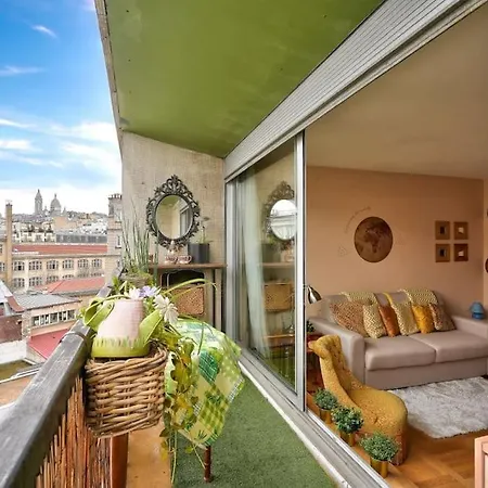 Cosy Avec Terrasse Vue Sur Le Sacre-coeur Apartment